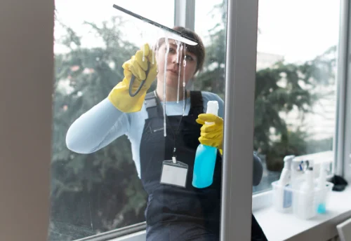 Nettoyage de vitres intérieures et extérieures à Bellechaume